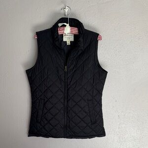 Weatherproof Black Quilted Vest